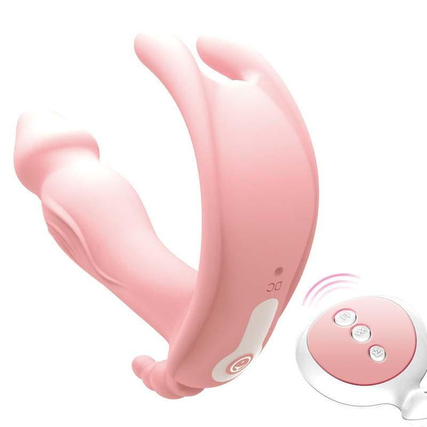 BODYPRO Wearable Butterfly Dildo Vibrator for Women G Spot Clitoris Stimulator Wireless Remote control Adult Couple Sex toys
