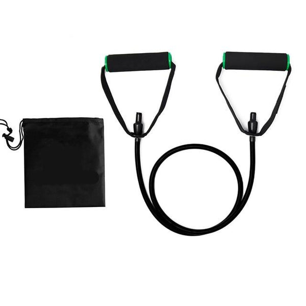 Procircle 15 Pcs Resistance Tube Bands set - Tubes Rubber Band Perfect For Home Gyms, Resistance Training, Physical Therapy