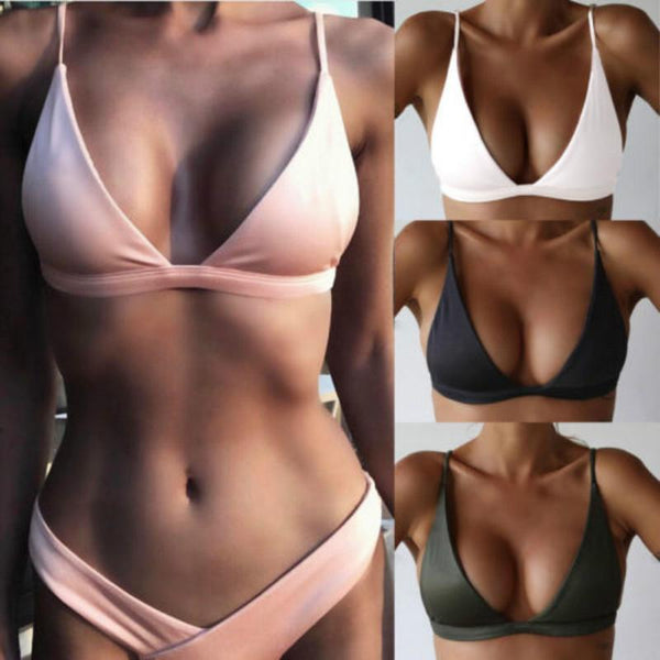 Sexy Women Push Up Bikini Bra Bralette Top Casual Swimwear Swimsuit Beach Bathing suit