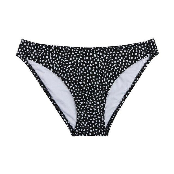 M&M Brazilian Women Bikini Bottoms 2019 Summer Sexy Low Waist Swimwear Two-Piece Separates Swimsuit Print Sports Shorts B608