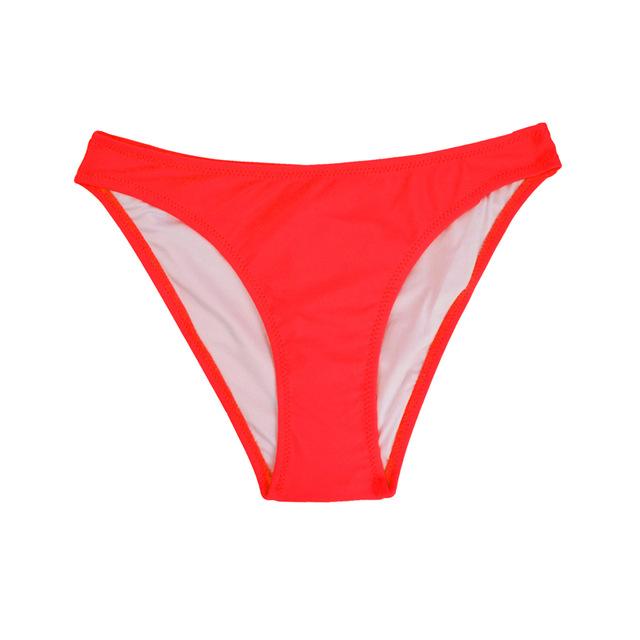 M&M Brazilian Women Bikini Bottoms 2019 Summer Sexy Low Waist Swimwear Two-Piece Separates Swimsuit Print Sports Shorts B608