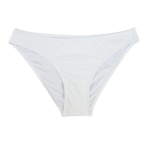 M&M Brazilian Women Bikini Bottoms 2019 Summer Sexy Low Waist Swimwear Two-Piece Separates Swimsuit Print Sports Shorts B608