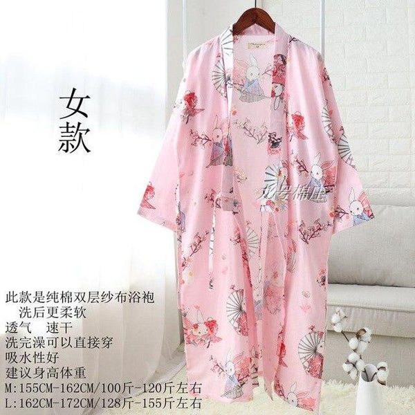 Women Sleepwear Spring Bathrobes Sexy Night Robes Long Sleeve Floral Dressing Gown 100% Cotton Kimono Robe Nightgown Nightwear