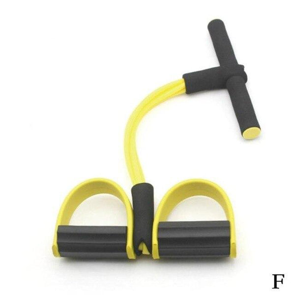 2/4 Tube Strong Fitness Resistance Bands Latex Pedal Exerciser Foot Pull Ropes Yoga Sports Pilates fitness Slimming Equipment