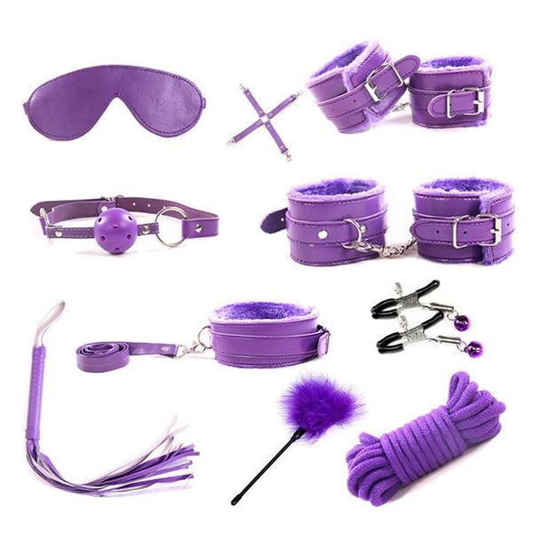 Adult Sex Product Kit Dildo Vibrator & Anal Plugs Finger Massager BDSM Slave Bandage With Ring Adult Games Sex Toys For Couples