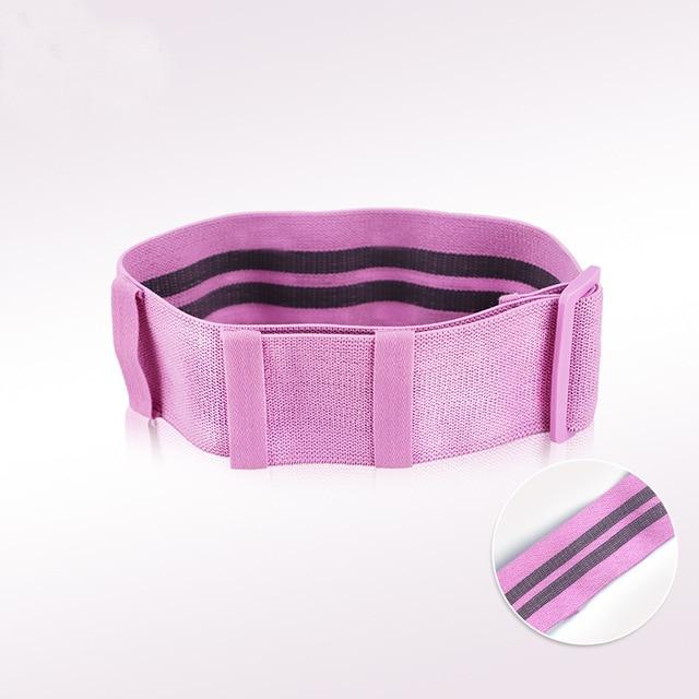 Anti Slip Resistance Bands Adjustable Elastic Hip Booty Bands Thick with Inner Grip Strip for Fitness Legs Butt Glute Workout