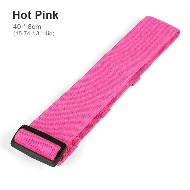 COPOZZ Adjustable Hip Loop Resistance Bands for Legs and Butt Anti Slip Roll Up Workout Elastic Booty Bands Fitness Equipment
