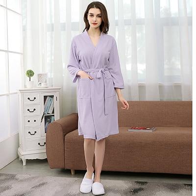On Sale Lovers Summer Suck Water Kimono Bath Robe Men Plus Size Sexy Waffle Bathrobe Mens Dressing Gown Male Lounge Robes