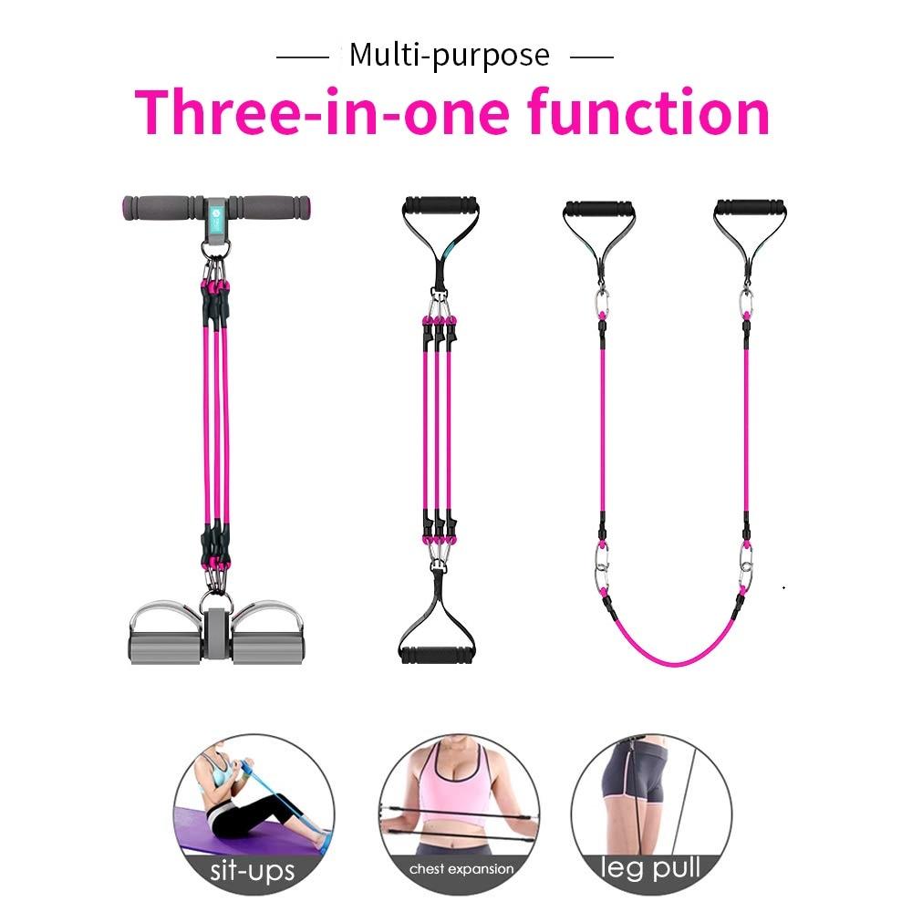 Procircle 3 in 1 Resistance Band Yoga Equipment Chest Abdomen Arm Hips Leg Movement, Sit-up Training Fitness Training