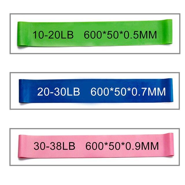 Resistance Band Yoga Resistance Rubber Bands Gym Fitness Equipment Pilates Sport Training Workout Exercises Elastic Bands