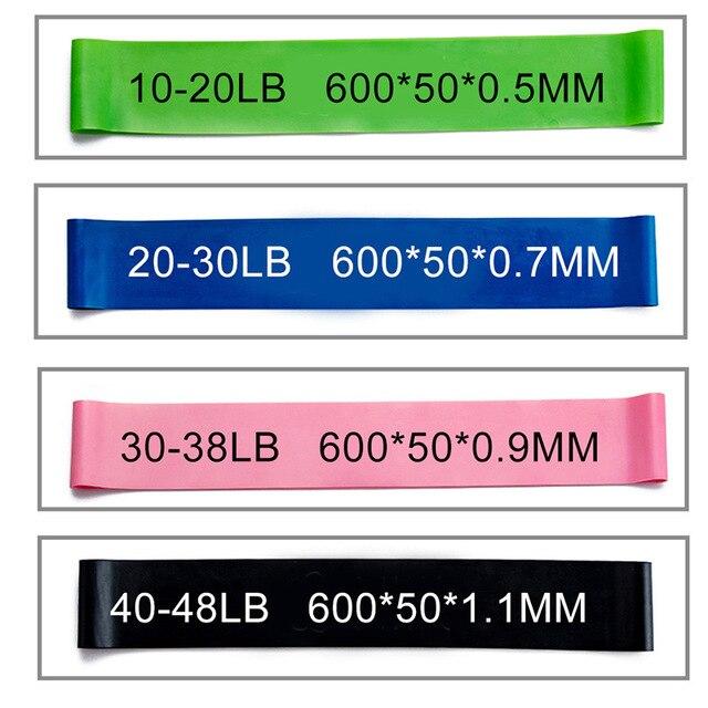 Resistance Band Yoga Resistance Rubber Bands Gym Fitness Equipment Pilates Sport Training Workout Exercises Elastic Bands