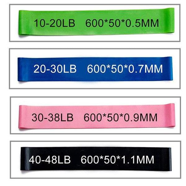 Resistance Band Yoga Resistance Rubber Bands Gym Fitness Equipment Pilates Sport Training Workout Exercises Elastic Bands