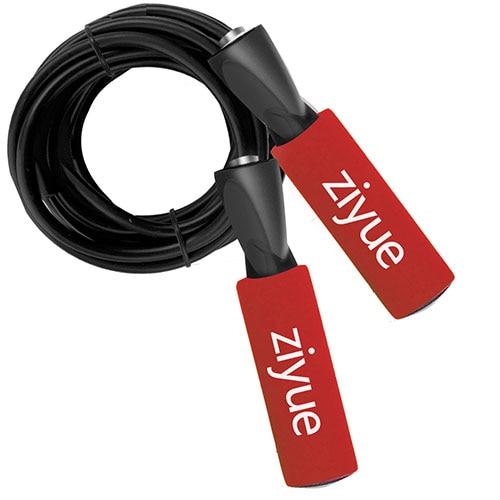 2PCS ziyue Crossfit Jump Rope Speed Ropes 2.5M Weighted Workout for Skipping jumping Boxing Fitness Men, Women,and Kids