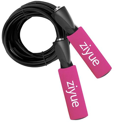 2PCS ziyue Crossfit Jump Rope Speed Ropes 2.5M Weighted Workout for Skipping jumping Boxing Fitness Men, Women,and Kids