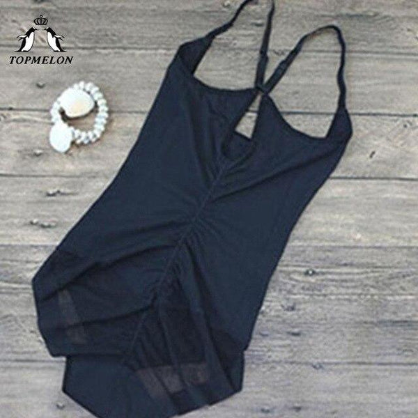 TOPMELON Shapers Women Underbust Lingerie One Piece Open Crotch Slimming Underwear Women Body Shaper