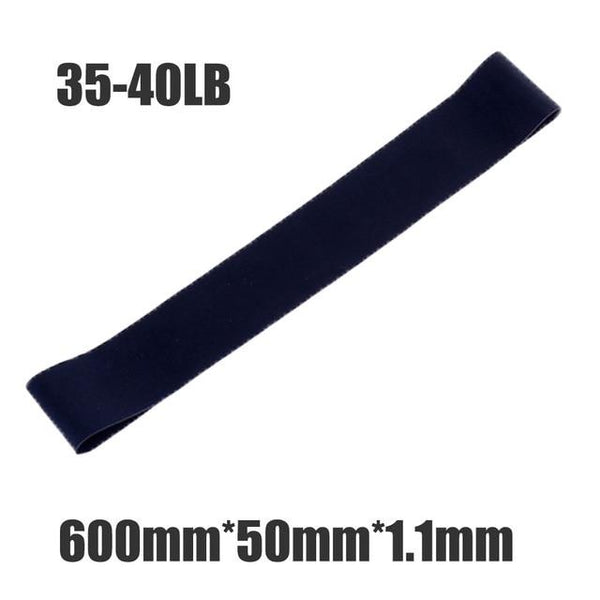 5 Levels Rubber Resistance Bands Elastic Fitness Resistance Bands Loop 60cm Fitness Band for Exercise Yoga Workout 0.35mm-1.1mm