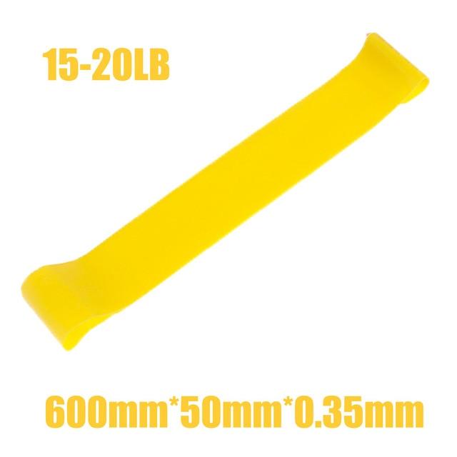 5 Levels Rubber Resistance Bands Elastic Fitness Resistance Bands Loop 60cm Fitness Band for Exercise Yoga Workout 0.35mm-1.1mm