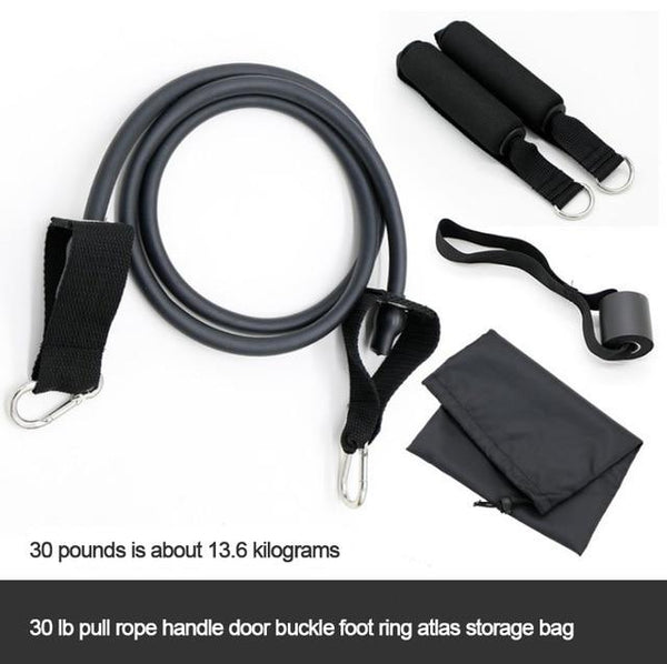 Equipment elastic belt sports pull rope fitness belt trainer TRX buckle pull rope fitness exercise equipment TPE safety