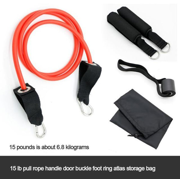 Equipment elastic belt sports pull rope fitness belt trainer TRX buckle pull rope fitness exercise equipment TPE safety