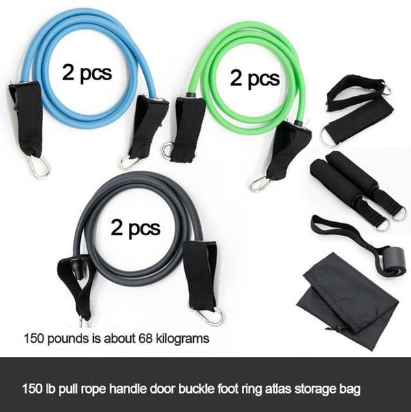 Equipment elastic belt sports pull rope fitness belt trainer TRX buckle pull rope fitness exercise equipment TPE safety