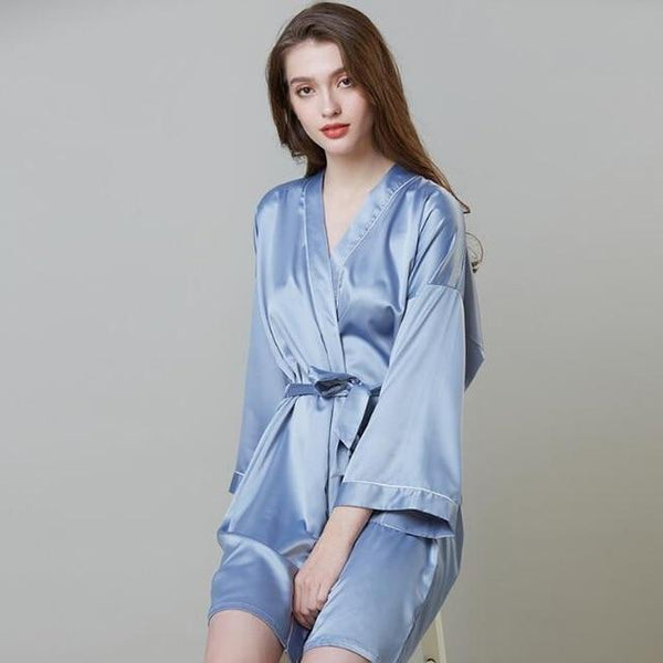 Nightgown Women Vintage Sexy Silk Satin Retro Nightdress Long Lingerie Robe Sleepwear Lady Soft Sleep Dress Nighties Night Gown