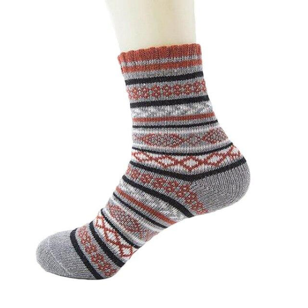 1 Pair Men's Winter Wamer Thick Wool Rabbit Blend Cashmere Casual Dress Socks Boots Floor Seamless Sleeping Snow Socks for Mens