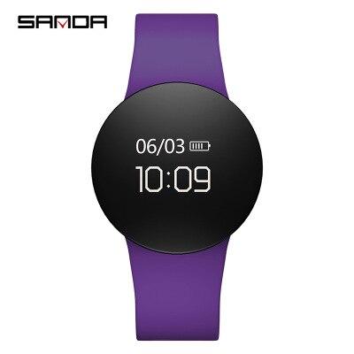SANDA SD3 Fashion Casual Women/Men Smart Reminder Sleep Monitor Wristwatch OLED Touch Screen Pedometer Sport Dress Digital Watch