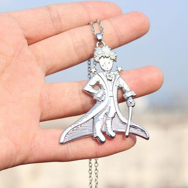 Little Prince Keychain wear dress prince Pendant Keyring Men Women Kids Jewelry Accessories