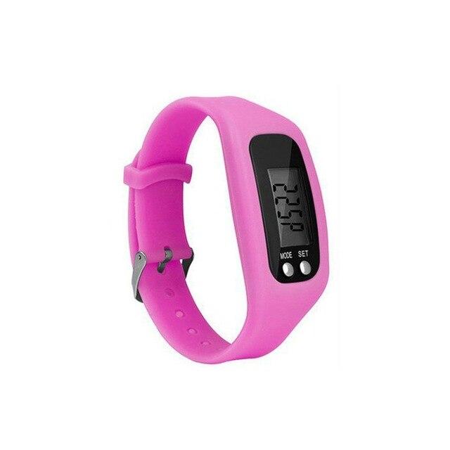 Digital LCD Pedometer Bracelet Run Step Walking Distance Counter Sport Wrist Watches For Women Men Dress 2018 Children GIFTS
