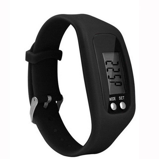 Digital LCD Pedometer Bracelet Run Step Walking Distance Counter Sport Wrist Watches For Women Men Dress 2018 Children GIFTS