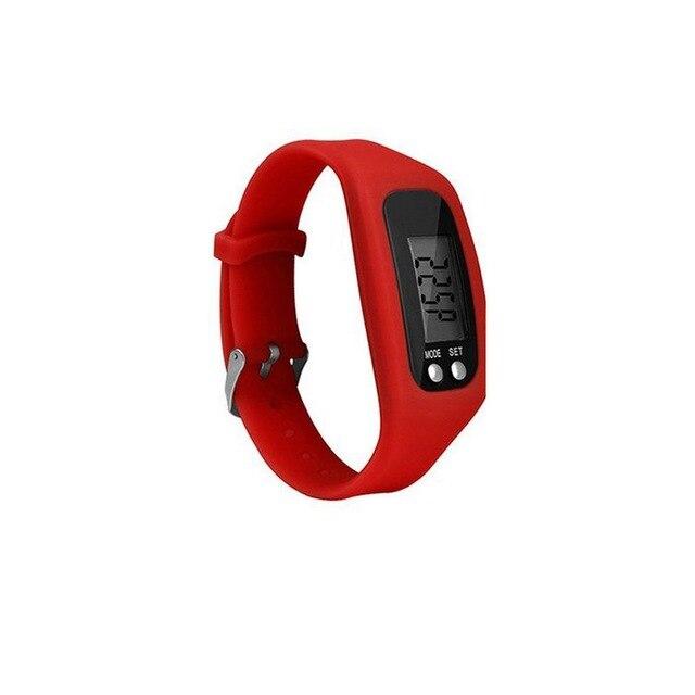 Digital LCD Pedometer Bracelet Run Step Walking Distance Counter Sport Wrist Watches For Women Men Dress 2018 Children GIFTS