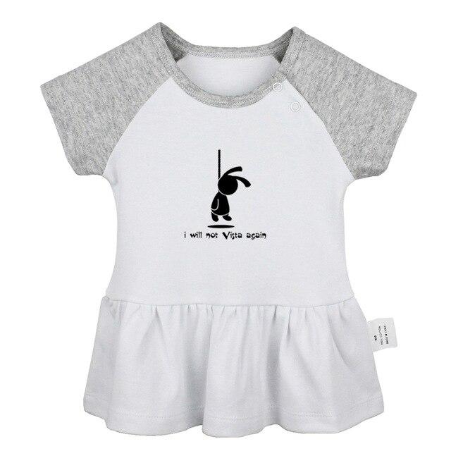 Cute Penguins Space Infinity Love Keep Calm And sleep zzz 5 burning man Newborn Baby Girls Dresses Toddler Infant Cotton Clothes