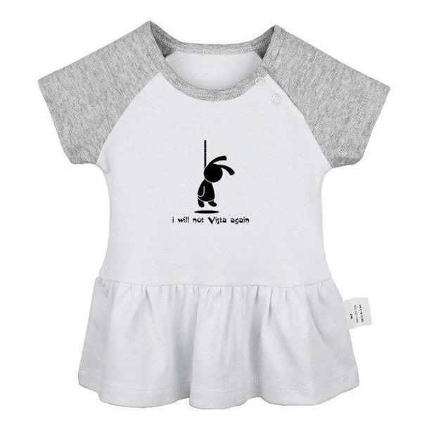 Cute Penguins Space Infinity Love Keep Calm And sleep zzz 5 burning man Newborn Baby Girls Dresses Toddler Infant Cotton Clothes