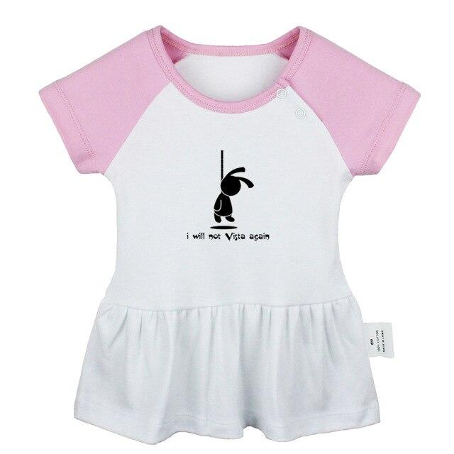 Cute Penguins Space Infinity Love Keep Calm And sleep zzz 5 burning man Newborn Baby Girls Dresses Toddler Infant Cotton Clothes