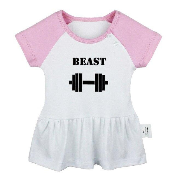 Cute Penguins Space Infinity Love Keep Calm And sleep zzz 5 burning man Newborn Baby Girls Dresses Toddler Infant Cotton Clothes