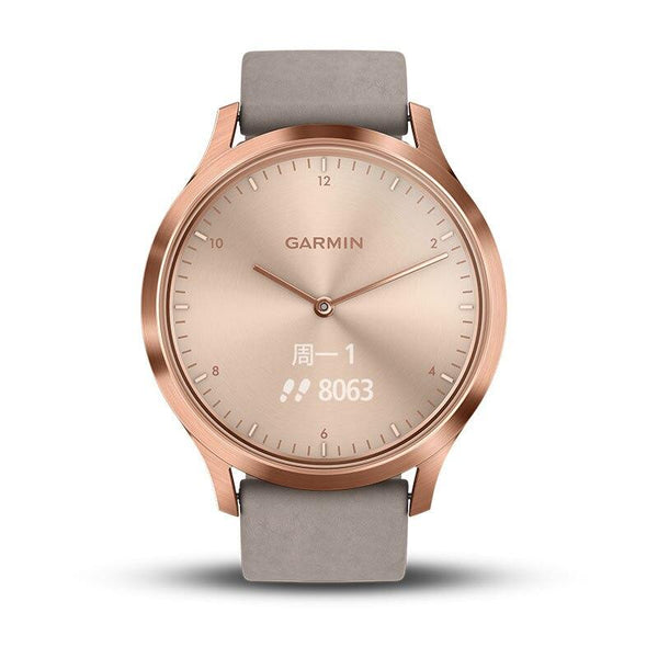 Garmin vivomove HR men Womens Rose Gold Watches Clock Leather Simple Bracelet watch Mesh Stainless Steel smart sports watches