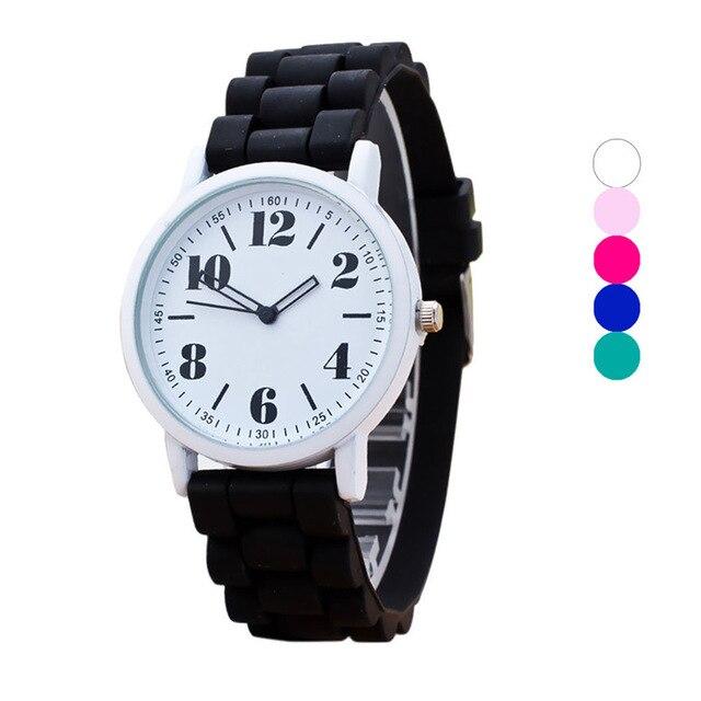 Women Men Watches New Fashion Sport Silicone Motion Analog Quartz Wrist Watch Luxury Ladies Casual Dress Watch reloj mujer #C