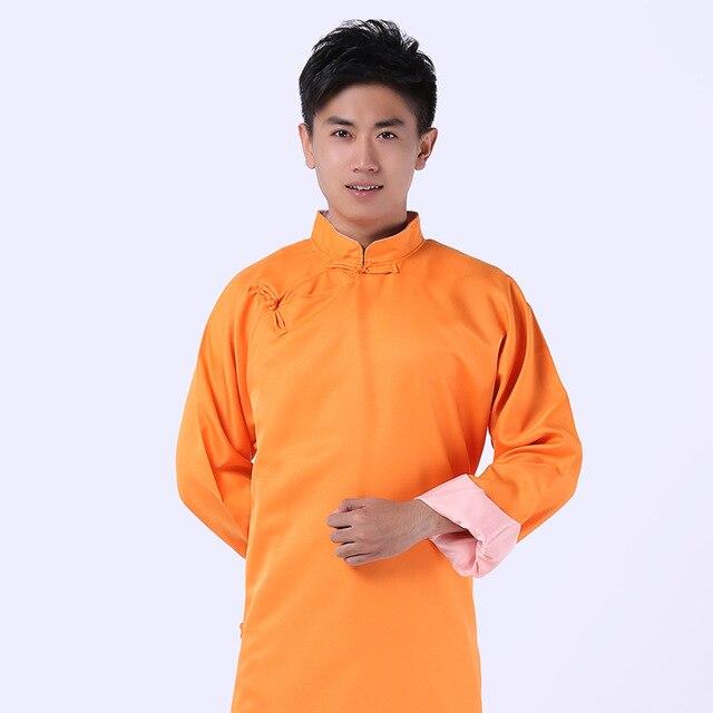 2019 summer luxury robe mens print plus silk pajamas kimono male nightgown chinese silk robe Chinese robe