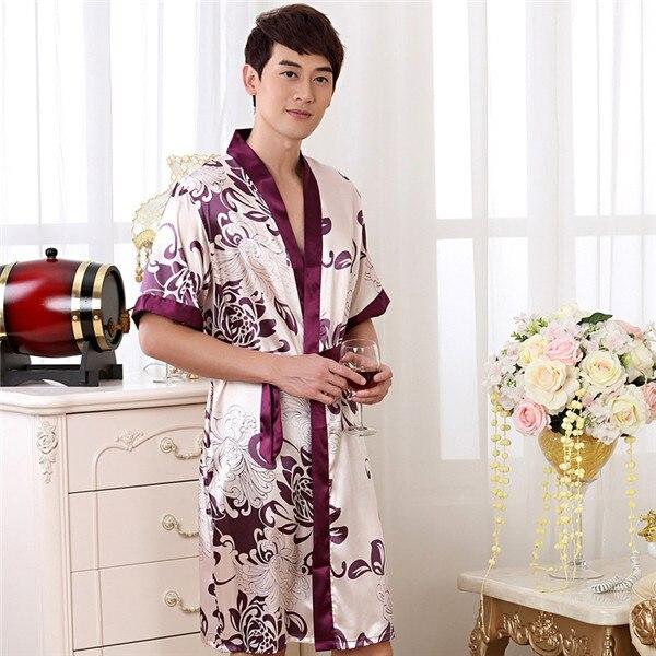 Spring Summer Silk feeling Lovers Set Fashion Lounge Long-sleeve Sleepwear Pajamas For Women Hot Sale Female Satin Nightgown