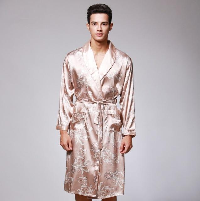 Woman three summer suit long sleeved men bathrobe Nightgown 0550
