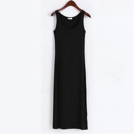 Fdfklak Soft Model Cotton Nightgowns Women Sleeveless Long Summer Night Dress Nightshirts Female Casual Nightdress Sleepwear