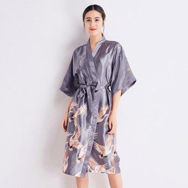 RED Women Rayon Robe Chinese Style Bride Wedding Robe Gown Printed Sleepwear Lounge Home Clothes Long Nightgown Night Dress