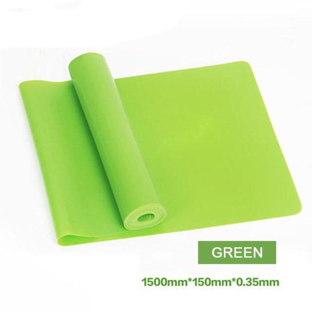Fitness Exercise Resistance Bands Rubber Yoga Elastic Band 150cm Resistance Band Loop Rubber Loops for Gym Training Hot Sale