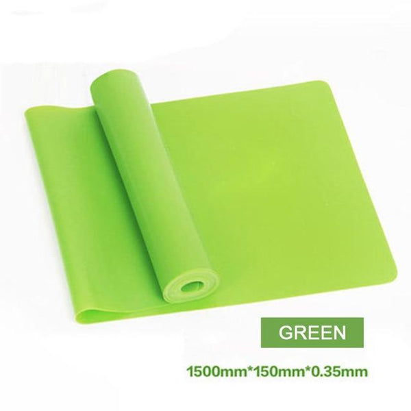 Fitness Exercise Resistance Bands Rubber Yoga Elastic Band 150cm Resistance Band Loop Rubber Loops for Gym Training Hot Sale