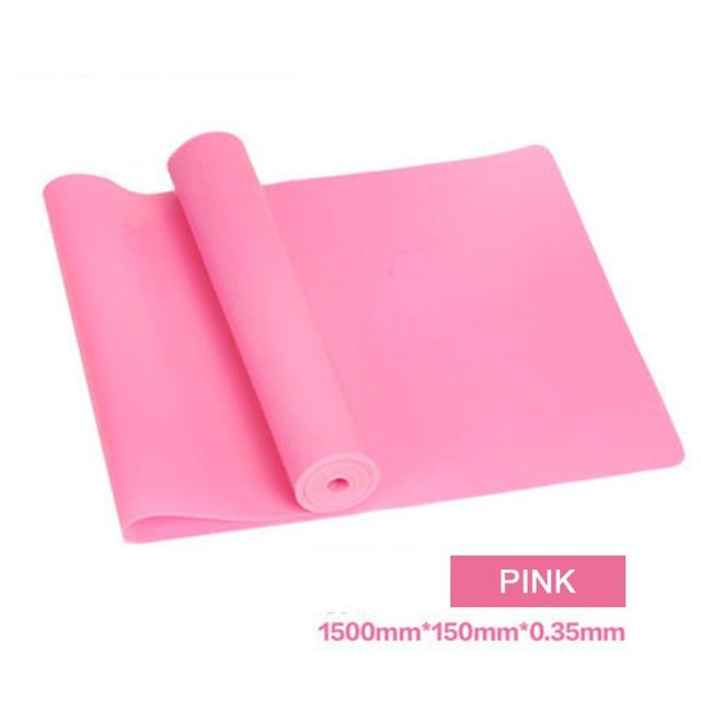 Fitness Exercise Resistance Bands Rubber Yoga Elastic Band 150cm Resistance Band Loop Rubber Loops for Gym Training Hot Sale