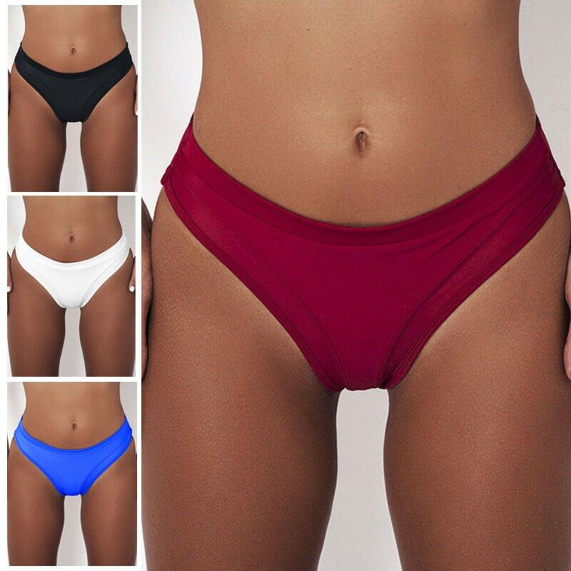 2019 Hot Women Brazilian Sexy Swimwear Women Bikini High Waist Short Tankini Bottoms thong Swimsuit Swim Briefs Pants Bathing