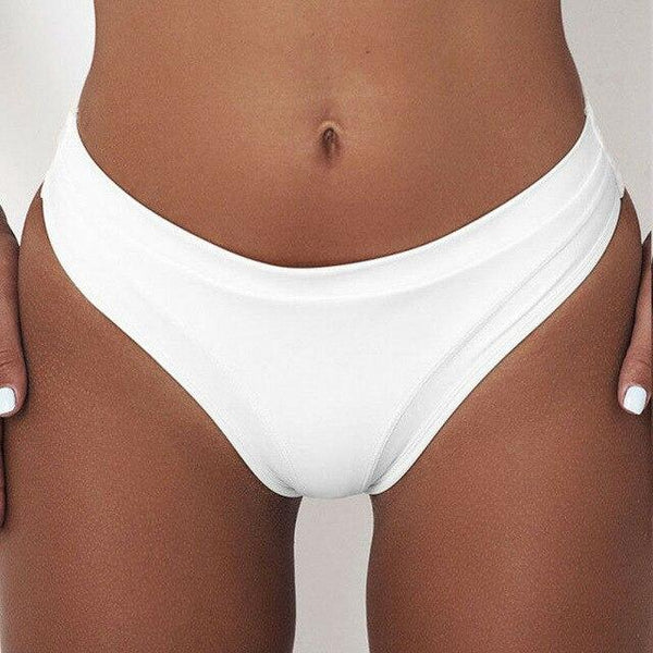 2019 Hot Women Brazilian Sexy Swimwear Women Bikini High Waist Short Tankini Bottoms thong Swimsuit Swim Briefs Pants Bathing