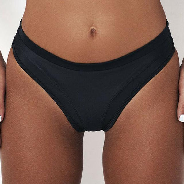 2019 Hot Women Brazilian Sexy Swimwear Women Bikini High Waist Short Tankini Bottoms thong Swimsuit Swim Briefs Pants Bathing
