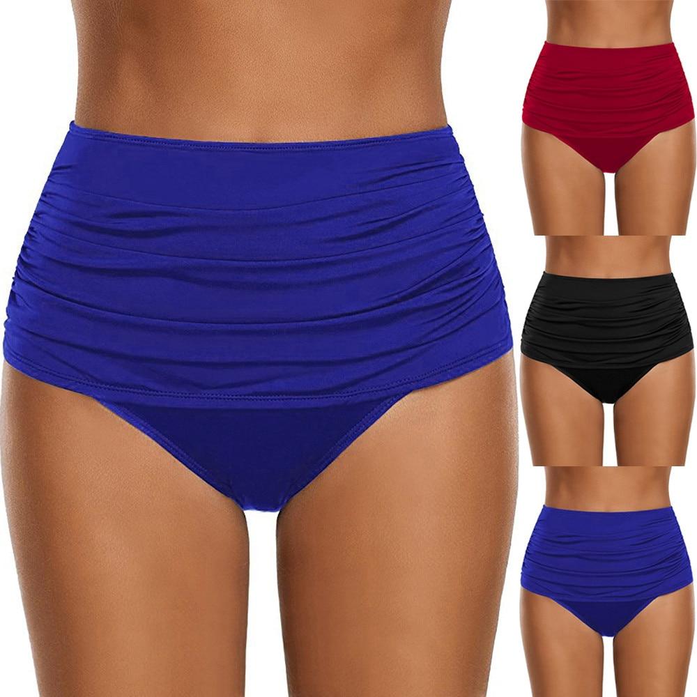 Summer Swimwear Pants Women Solid Bikini Bottom Safe Comfortbale Short Pants Swimsuit Sexy Sea Swimwear купальник