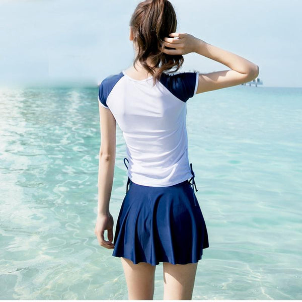 2019 New Women Summer Beach Swimming Skirts Women\'s Swimwear Mini Shorts Skirt Design Anti-walking Breathable